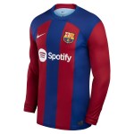 Günstige Fußballtrikots FC Barcelona Heimtrikot 2023-24 Langarm